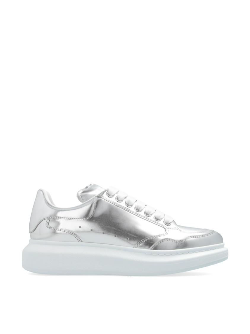 Alexander Mcqueen Larry Techy Oversized Sneakers In White