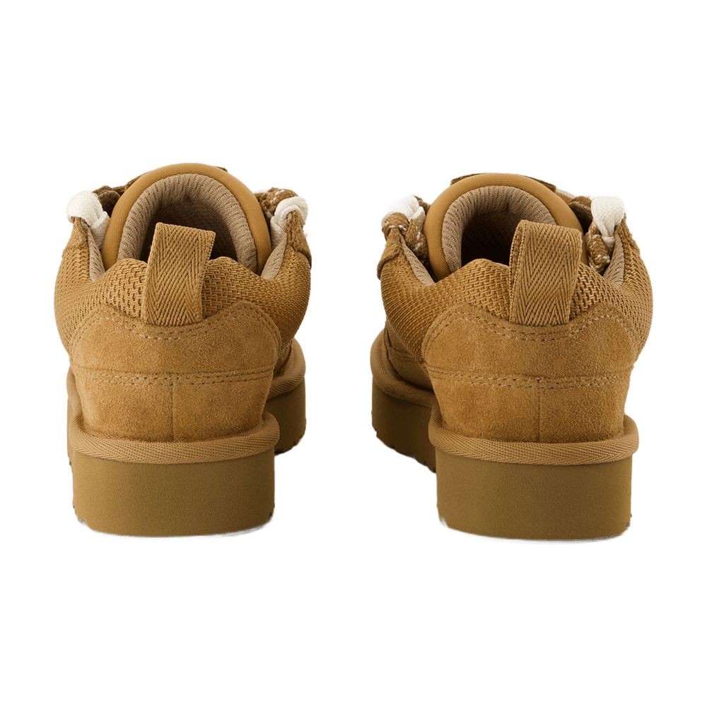 UGG UGG W LO LOWMEL SNEAKERS - LEATHER - BROWN