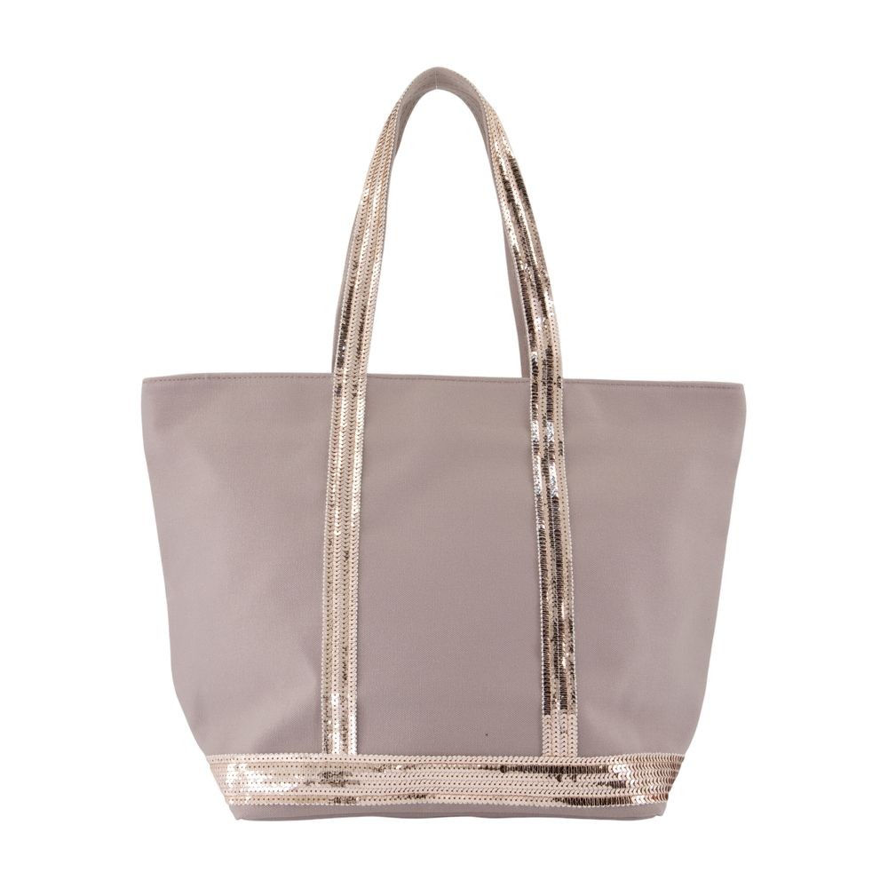 Vanessa Bruno M Zippe Shopper Bag - Cotton - Neutral In Gray