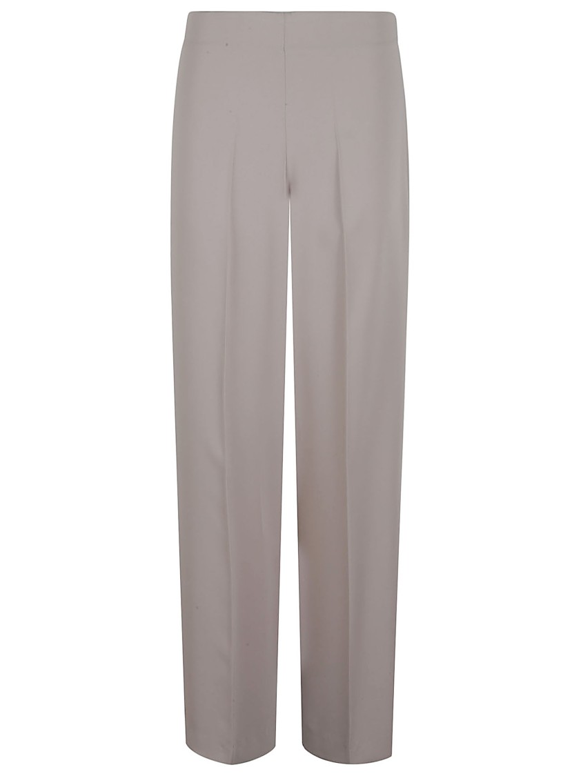 P.a.r.o.s.h . Tailored Straight-leg Trousers In Gray
