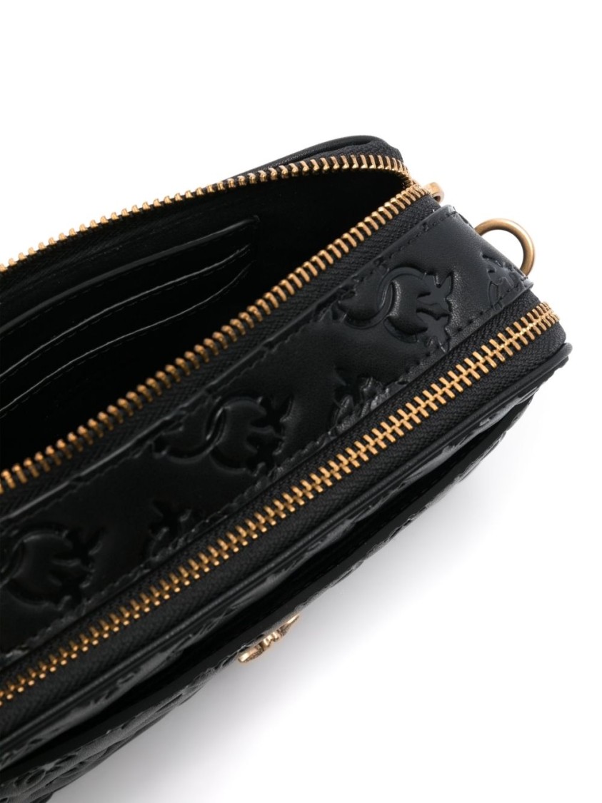 Pinko Mini Logo-debossed Cross Body Bag