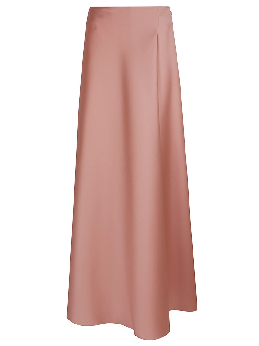 Shop Alberta Ferretti Mikado Long Skirt