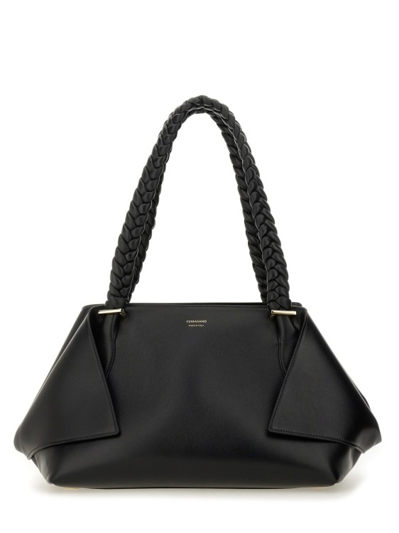 ショルダーバッグ・ポシェット Ferragamo Structured Braided Handle Shoulder Bag Ferragamo Structured Braided Handle Shoulder Bag | THE LIST