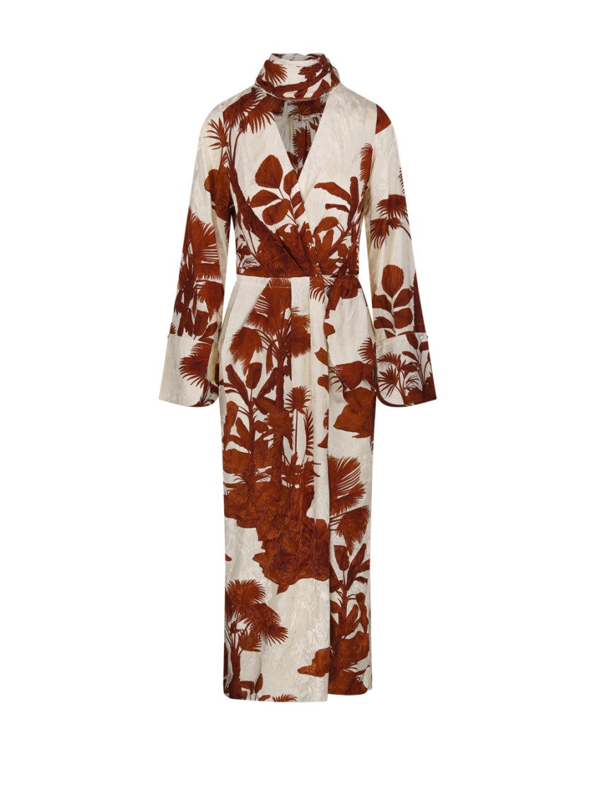 Shop Johanna Ortiz Unmooring Wrap Dress