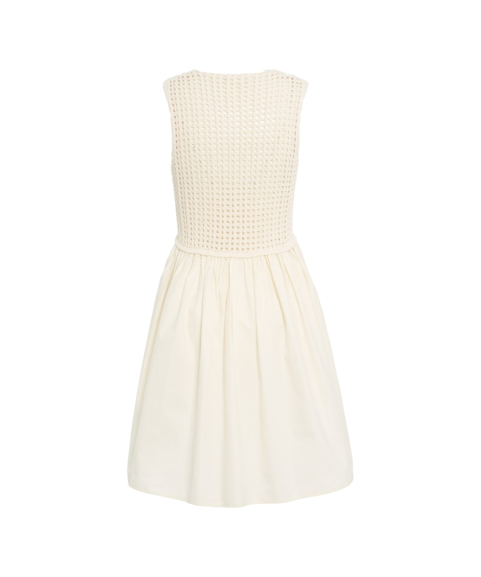 Liu •jo Liu Jo Mini Dress With Pleated Skirt
