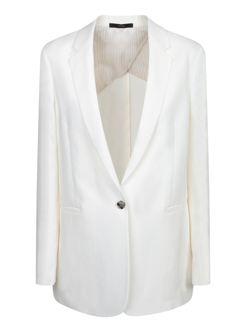 Paul Smith Tailored White Linen Jacket