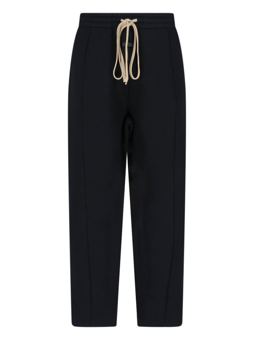 Fear Of God Straight-leg Sporty Pants With Signature Logo