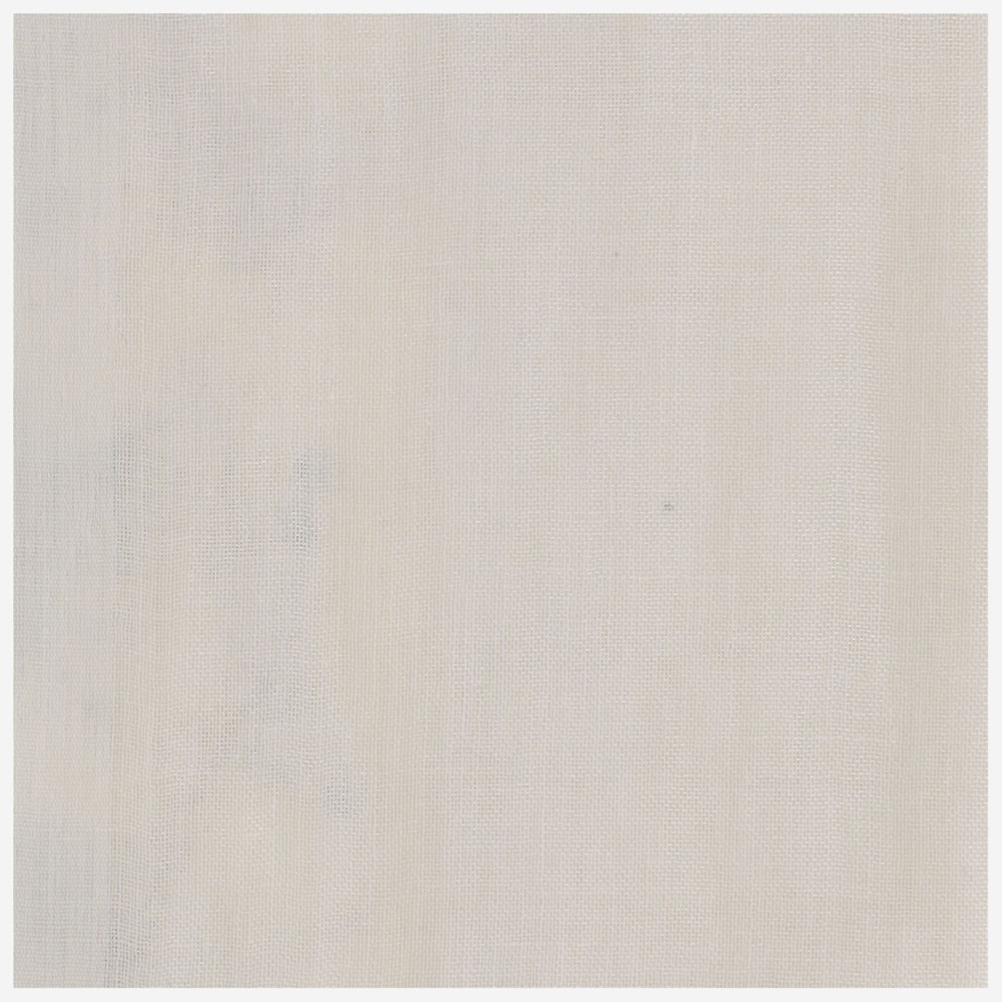 Faliero Sarti Ivory Silk And Linen Scarf With Fringed Edges In Neutrals