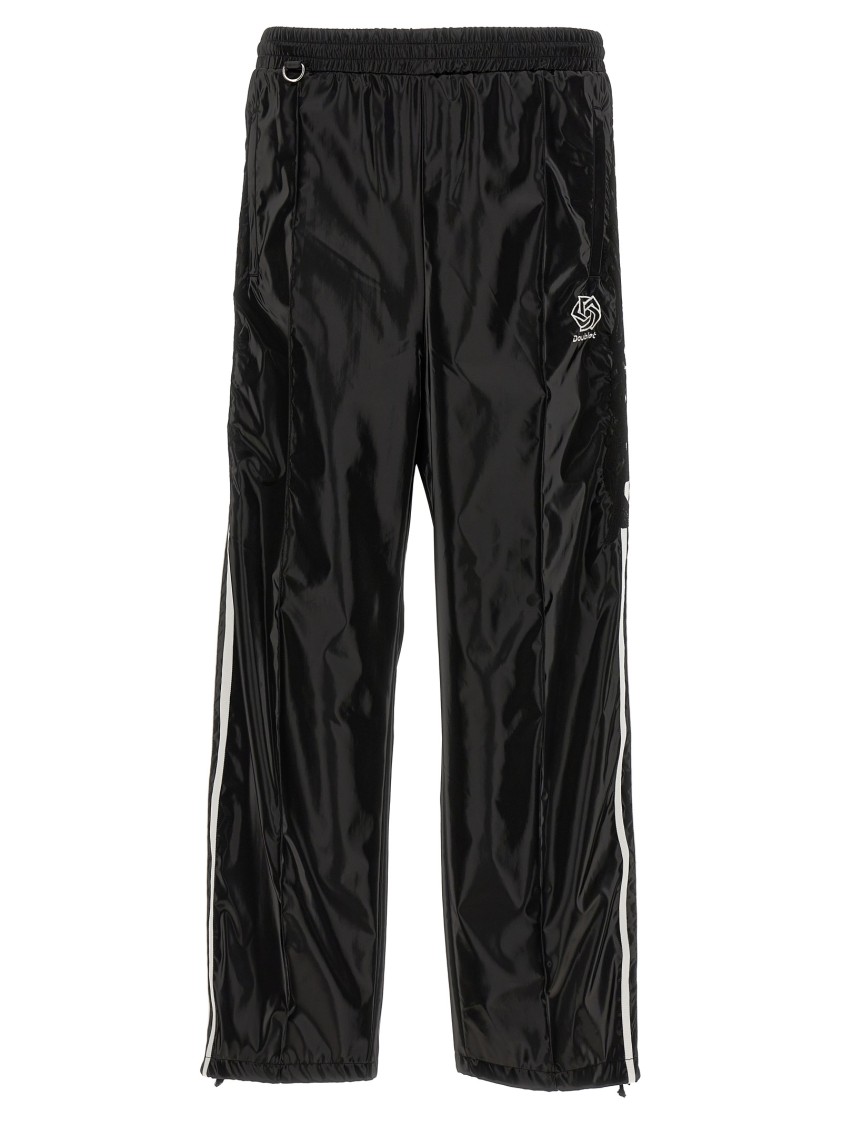 Doublet 'laminate Track' Joggers In Black