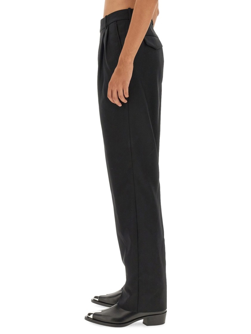 Alexander Mcqueen Wool Pants Formal Pant in Black | THE LIST