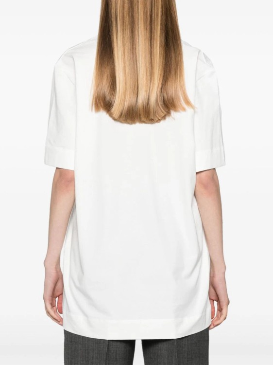 Lorena Antoniazzi Star-Patch V-Neck T-Shirt | THE LIST