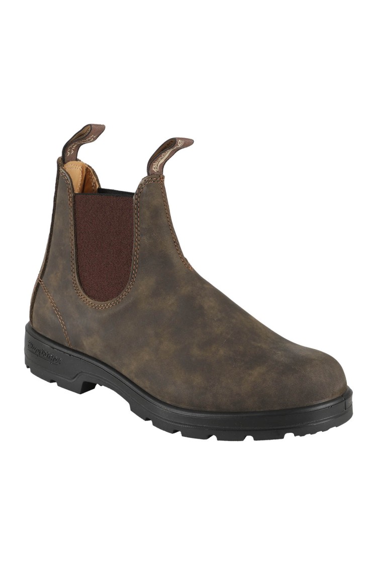 Blundstone Elastic Sided Boots In Brown