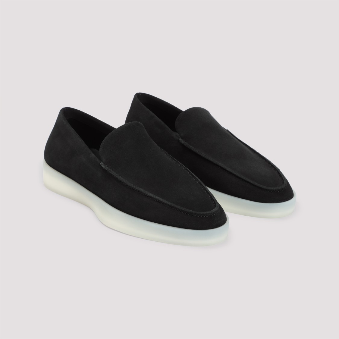 FEAR OF GOD FEAR OF GOD BLACK CALF LEATHER LOAFERS
