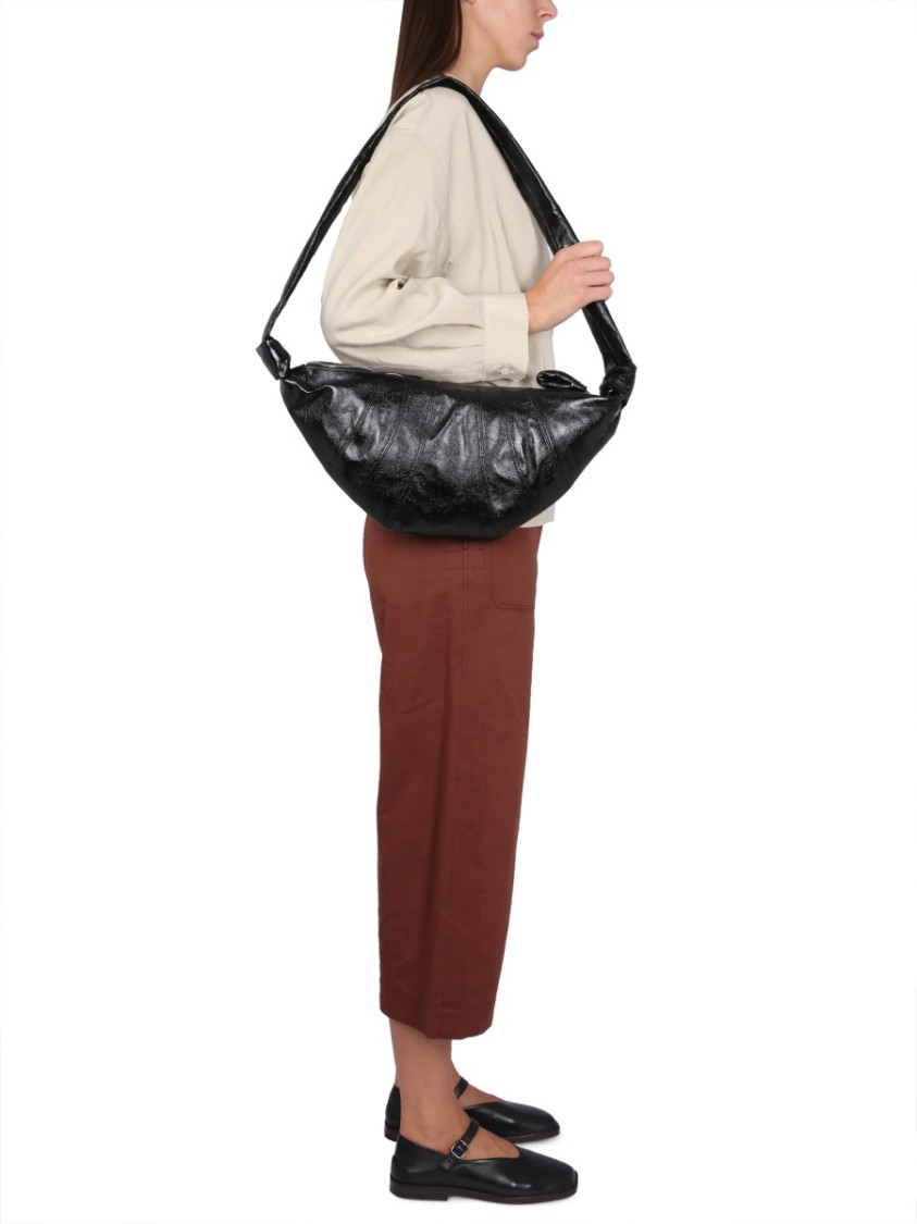 Lemaire Women Cropped Pants In Brown