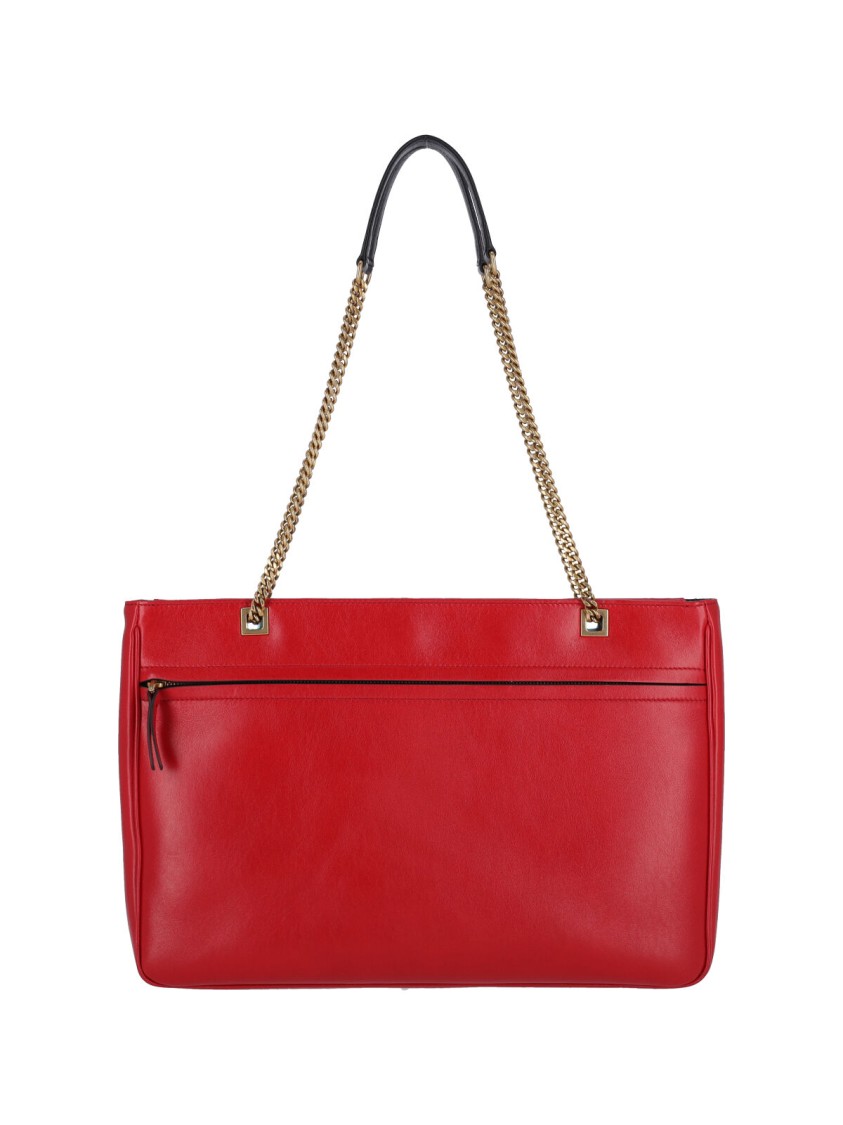 トートバッグ Valentino Garavani Structured Red Shoulder Bag With Iconic Valentino Garavani Structured Red Shoulder Bag With Iconic