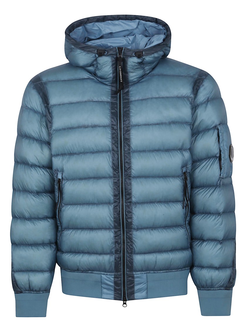 C.p. Company Matte Finish D.d. Shell Down Jacket In Black