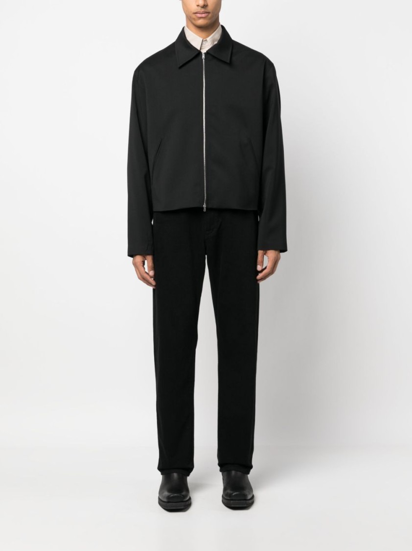 Our Legacy Jacket With Collar In Black