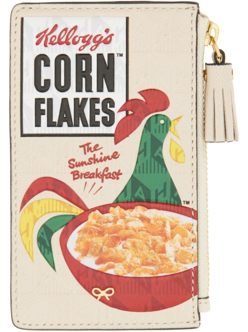 Shop Anya Hindmarch Cornflakes-inspired Leather Paper Holder