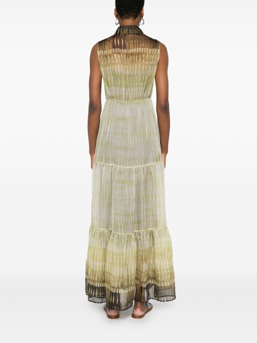 Liu •jo Liu Jo Maxi Dress With Button-down Front