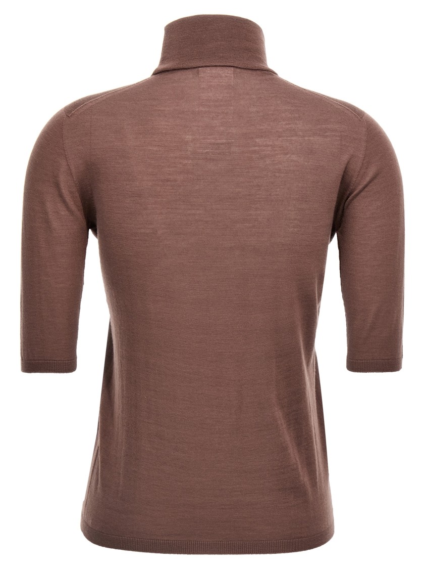 Max Mara Cecina Sweaters And Cardigans Purple In Brown