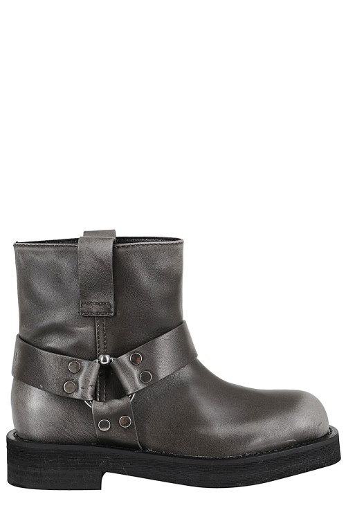 ブーツその他 3Juin Ankle Height Dark Gray Nappa Leather Boots 3Juin Ankle Height Dark Gray Nappa Leather Boots | ShopSimon