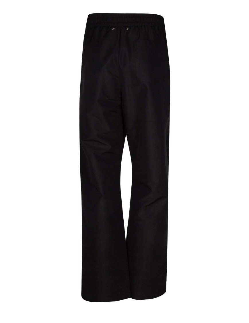 Golden Goose Lennon Track Pants With Elasticized Waist In Black