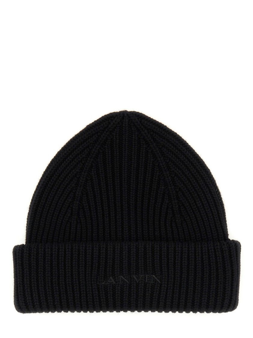 Lanvin Wool Beanie Hat