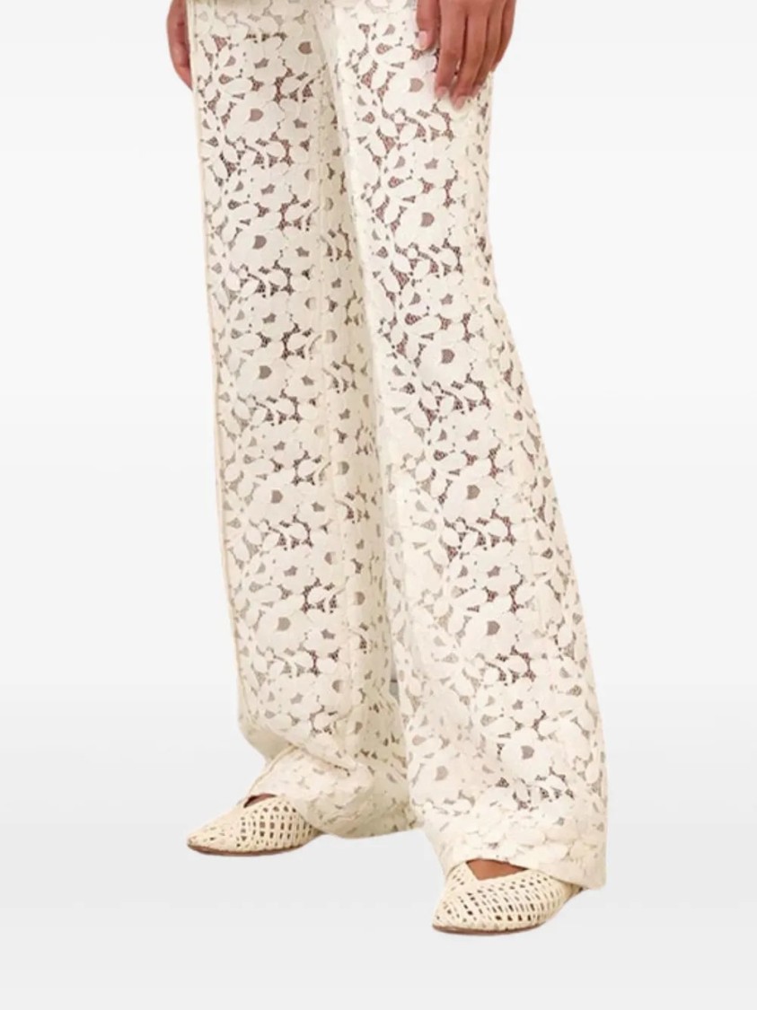 Zimmermann Illuminate Lace Belted Jacket