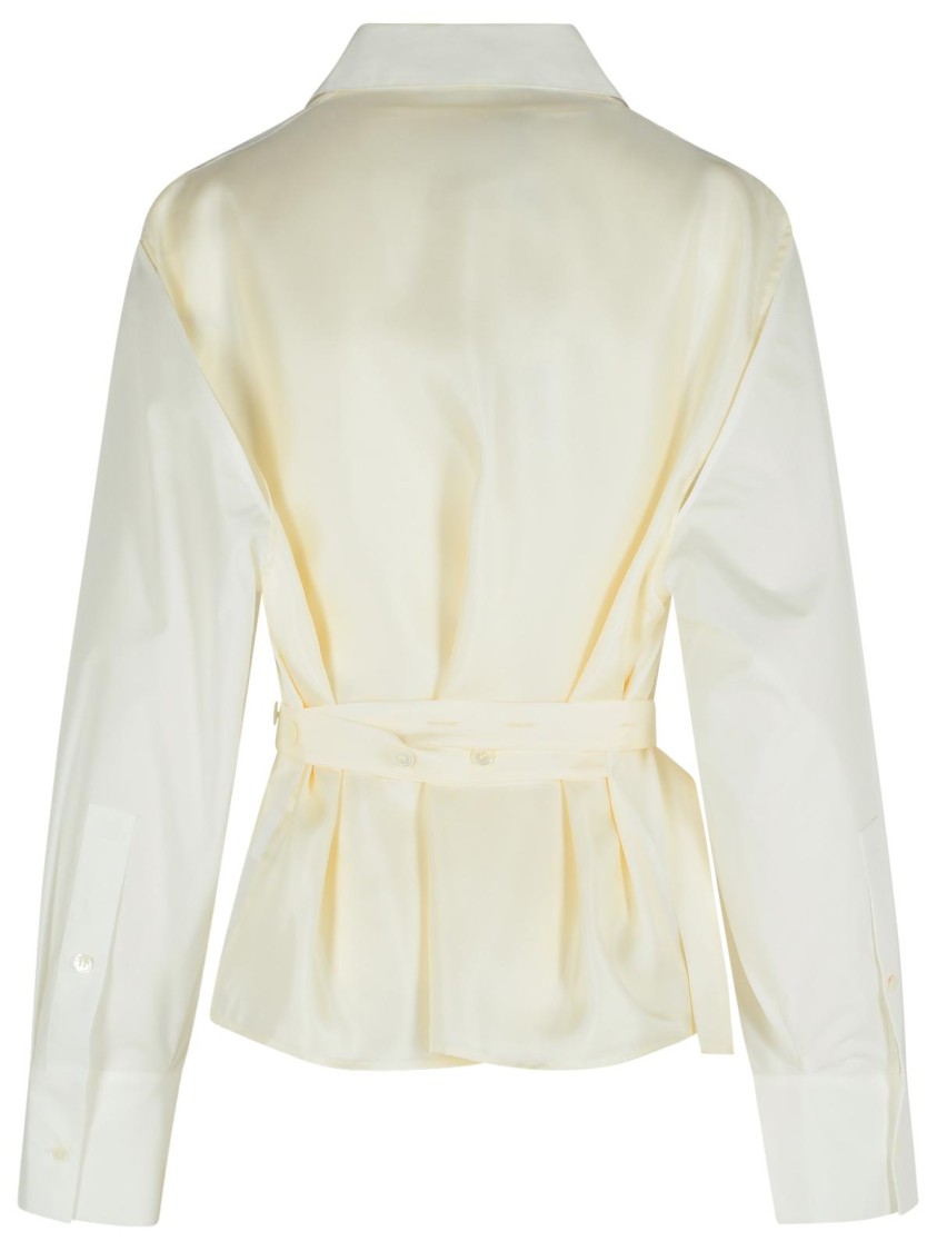 Rohe Combined Silk Poplin Vest-shirt
