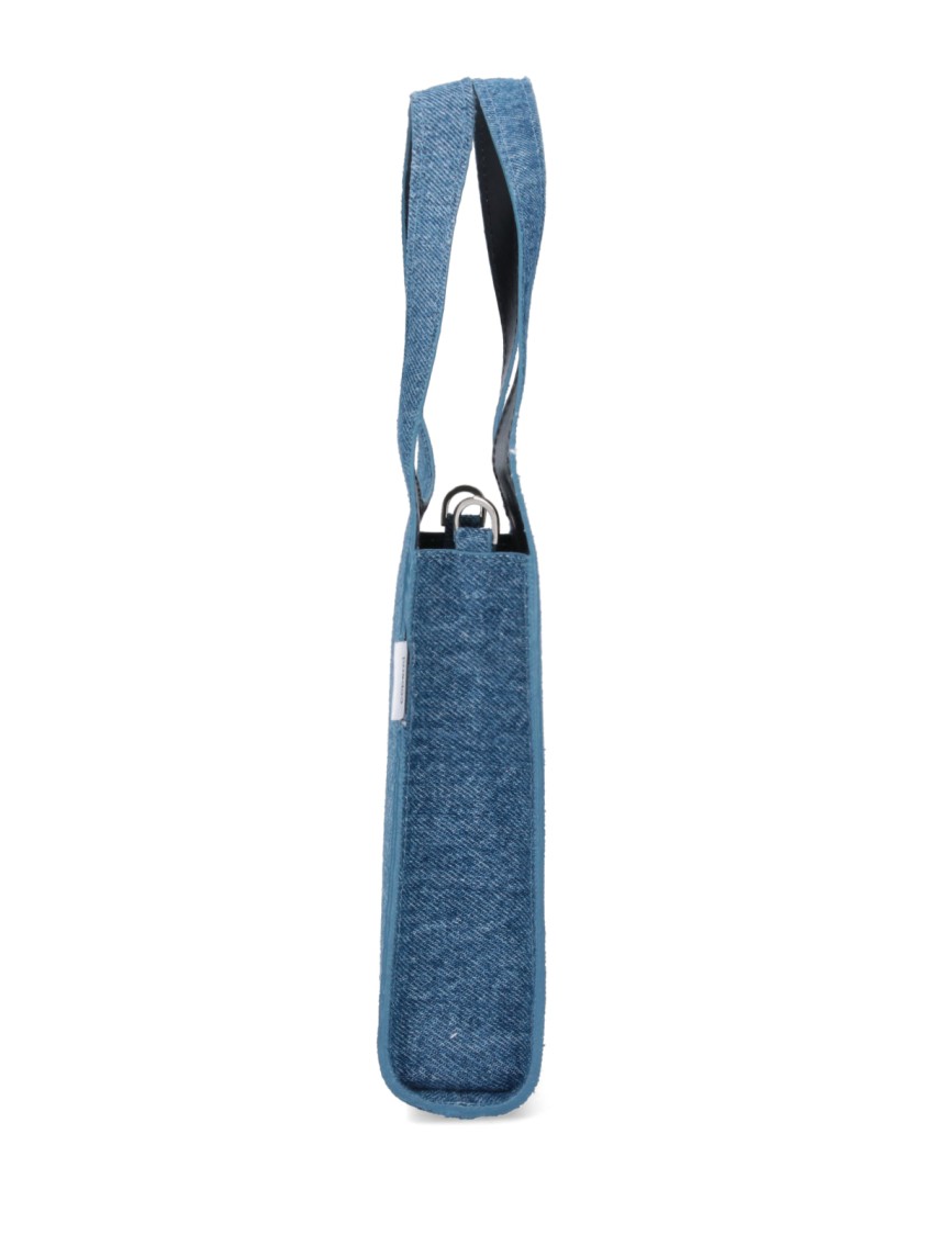 COPERNI COPERNI "SWIPE" MICRO TOTE BAG – BLUE DENIM