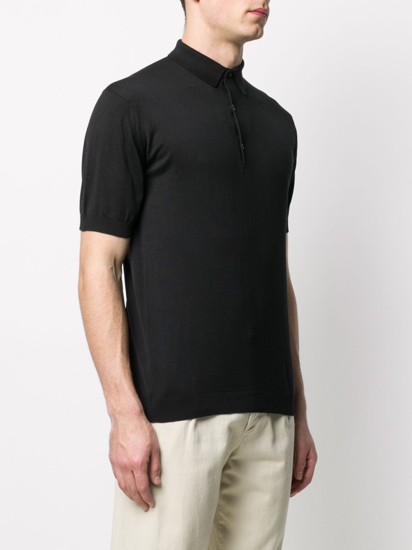 John Smedley Short Sleeve Polo Shirt