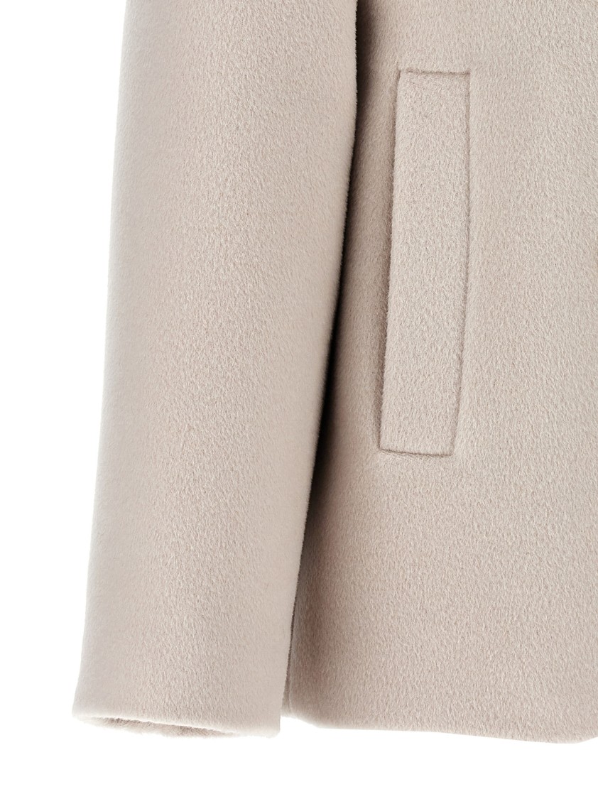Max Mara Filovia Coats And Trench Coats Beige