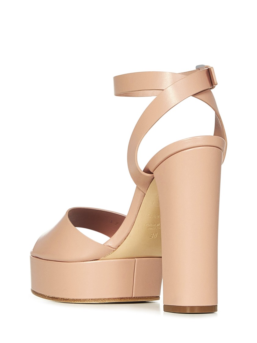 サンダル・ミュール Casadei Soft Nappa Leather Sandals With 120 Mm Heel Casadei Soft Nappa Leather Sandals With 120 Mm Heel | ModeSens