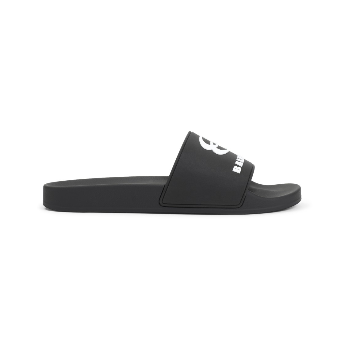 Balenciaga Rubber Slide Sandals For The Pool Men In Black