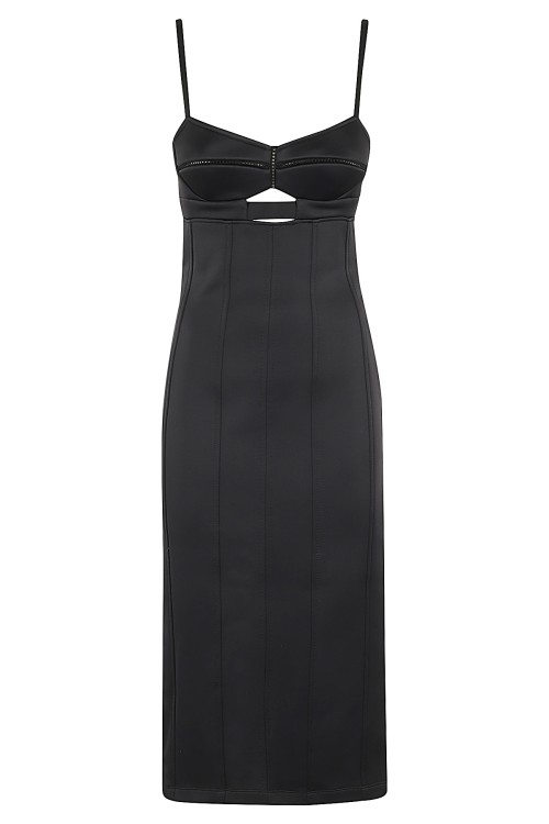 オールインワン・サロペット Giovanni Bedin Cut Out Midi Dress Giovanni Bedin Cut Out Midi Dress Maxi in Black | THE LIST