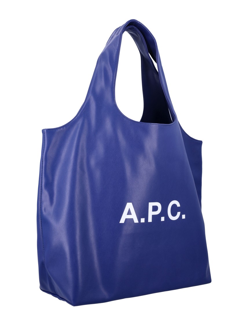 Apc A.p.c. Ninon Tote Bag In Blue