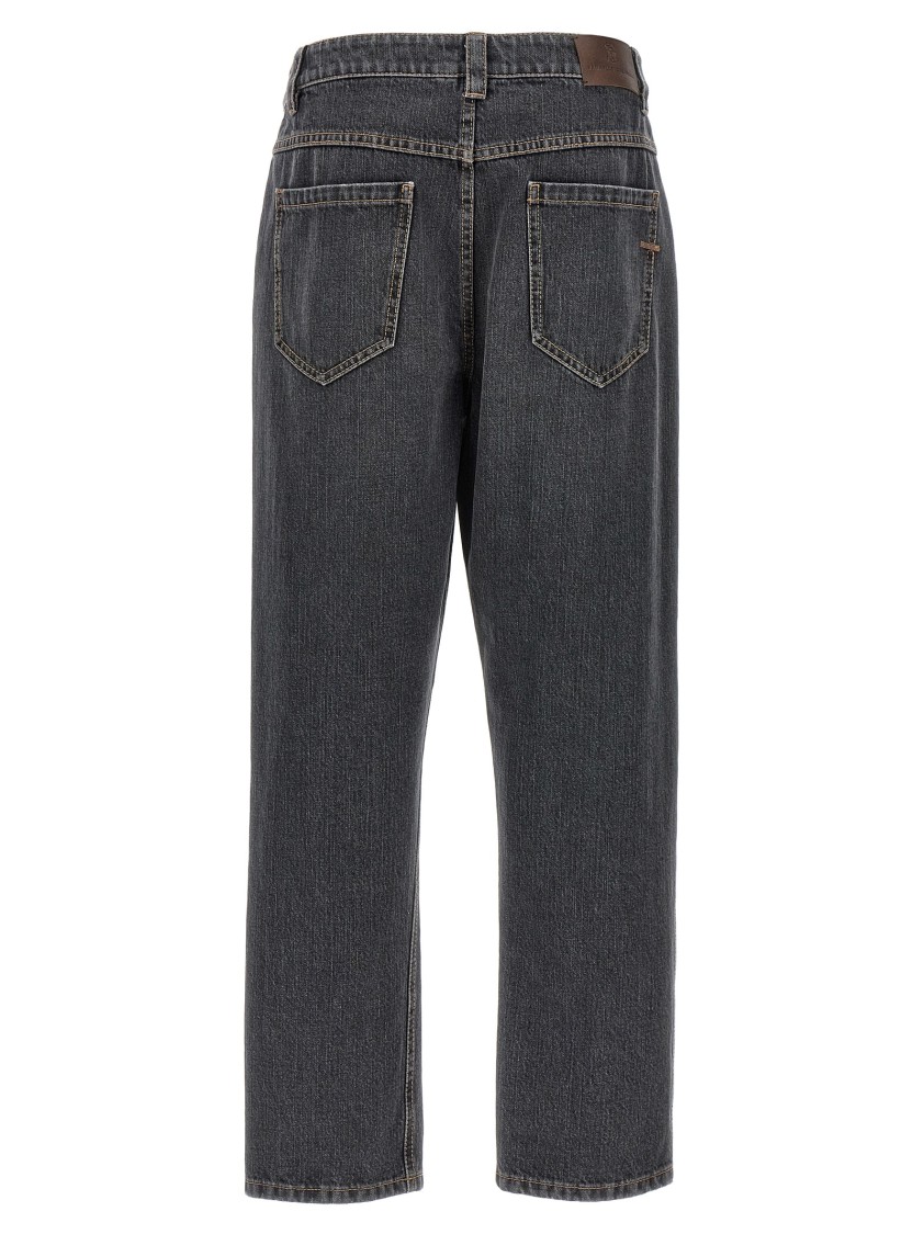 Brunello Cucinelli Jeans In Black