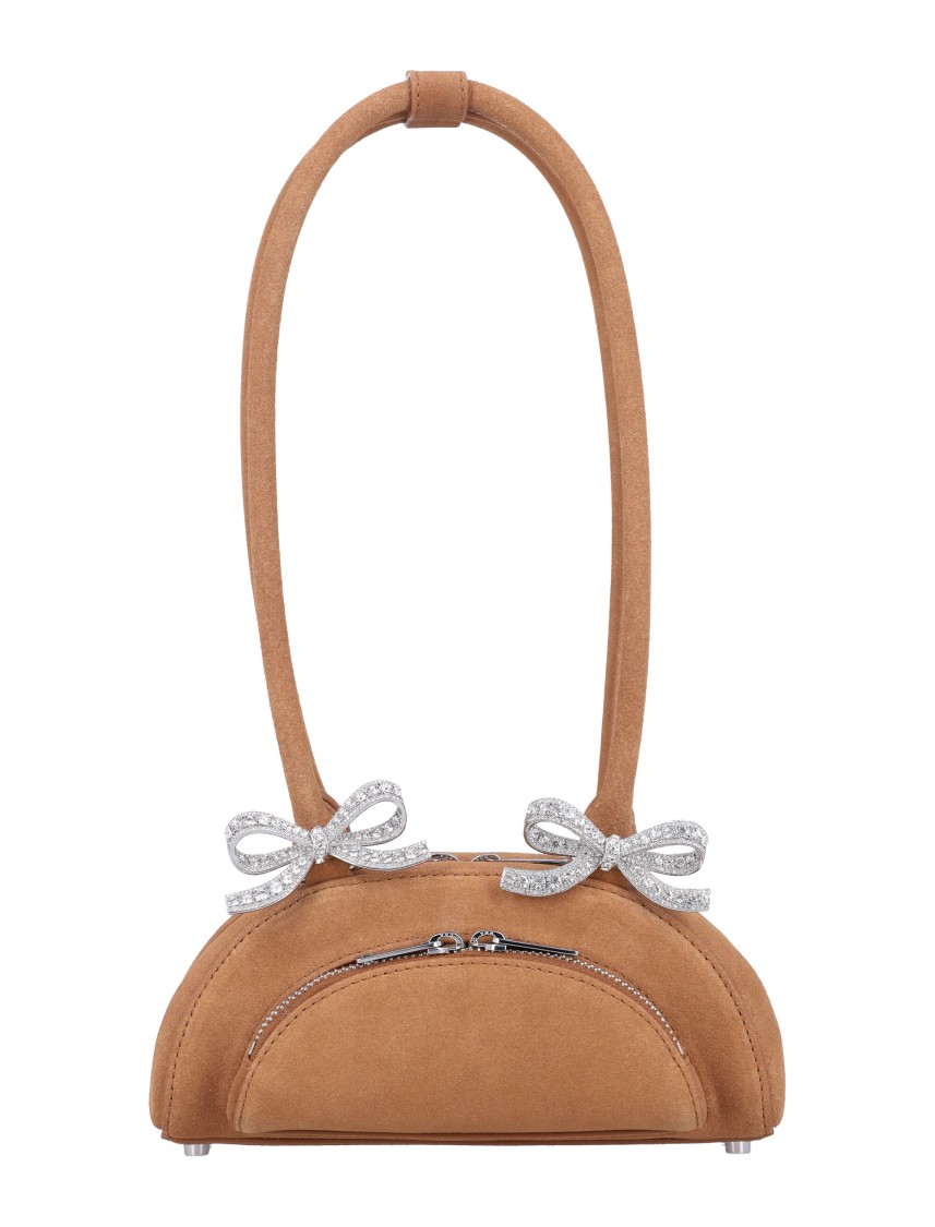 Self-Portrait Curved Mini Shoulder Bag