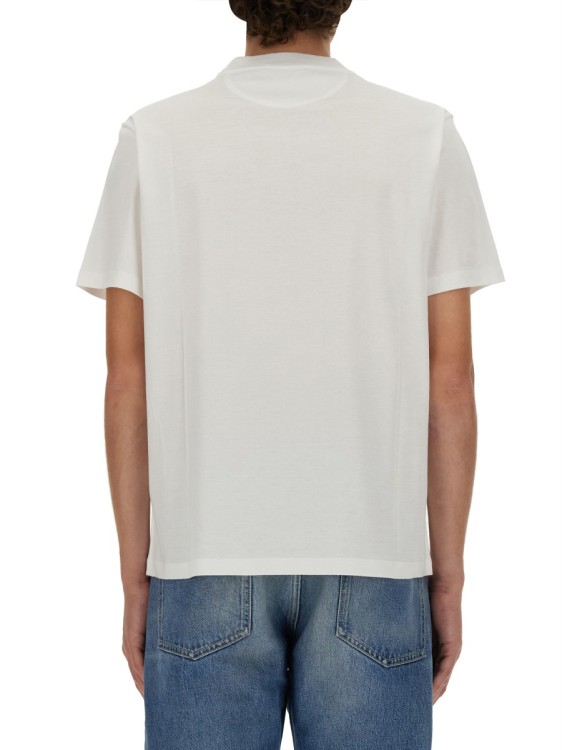 Valentino Short-Sleeved Cotton T-Shirt With Subtle Logo