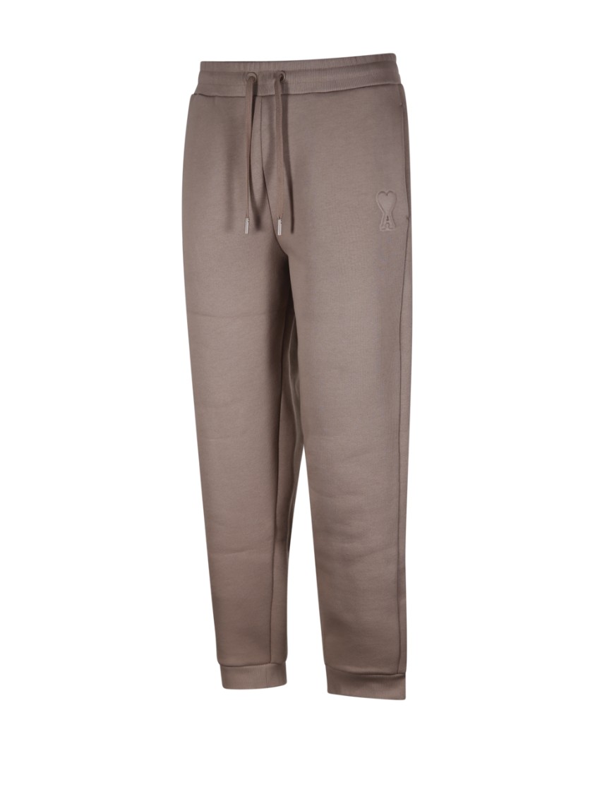 Shop Ami Alexandre Mattiussi Ami Adc Jogging In Brown