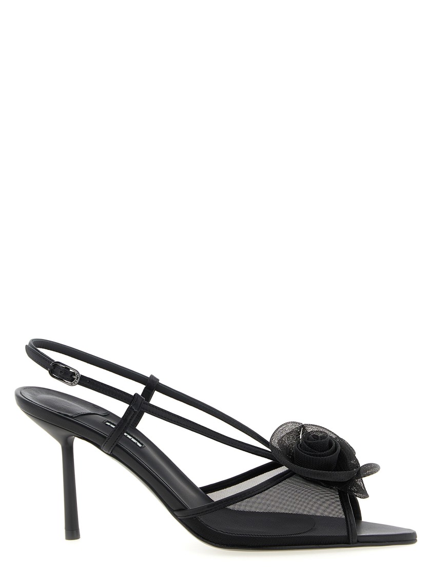 サンダル・ミュール LE SILLA 'Rose Nemesi' sandals Black Le Silla 'Rose Nemesi' Sandals in Black | THE LIST