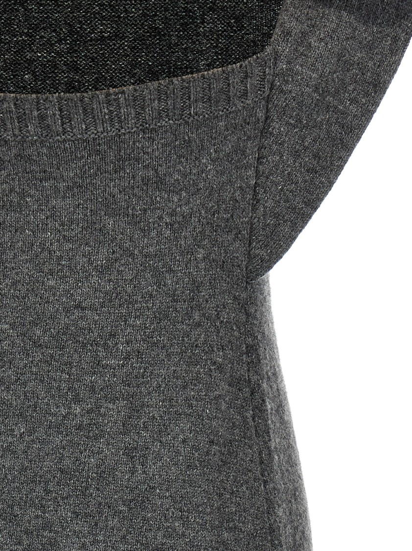 Courrèges Courreges 'over The Shoulder Drapè' Dress In Gray