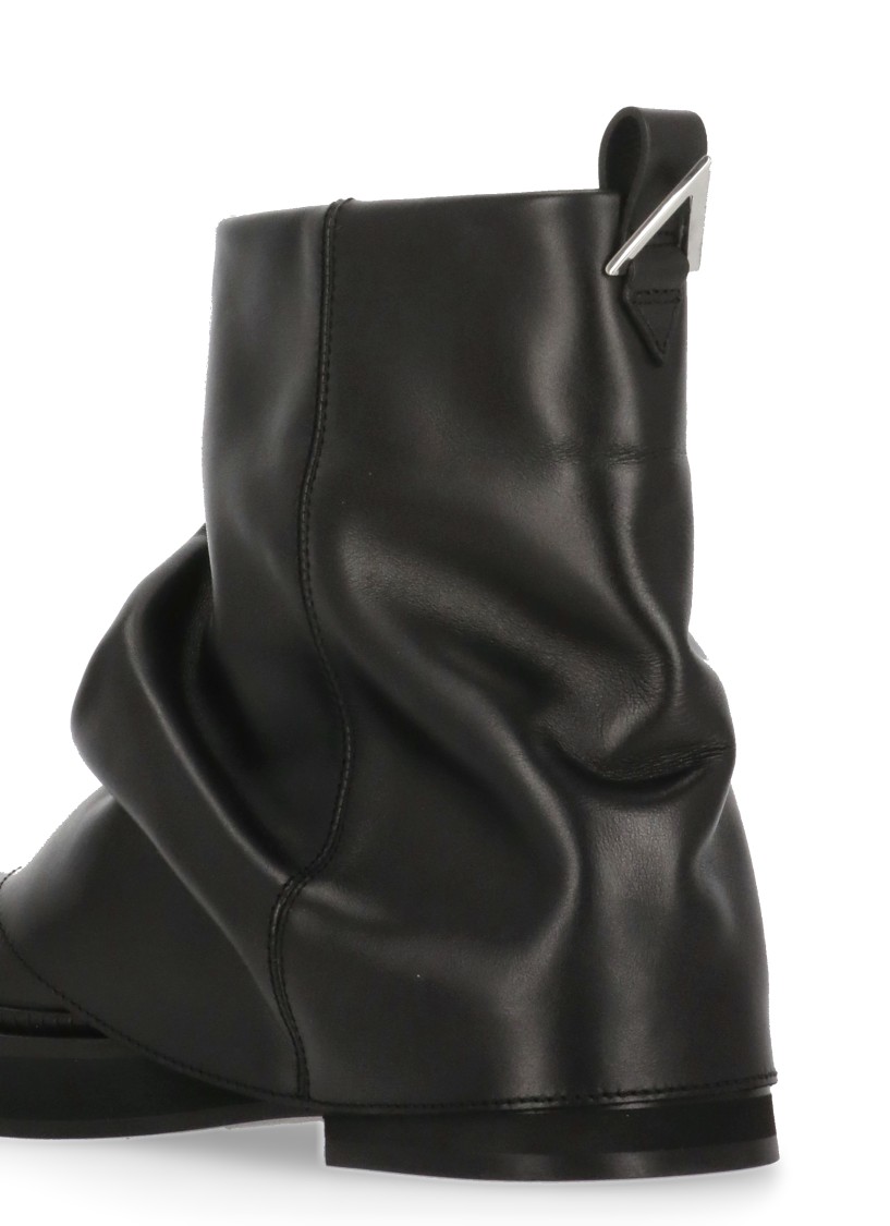 Shop Attico The Robin Mini Boots In Black