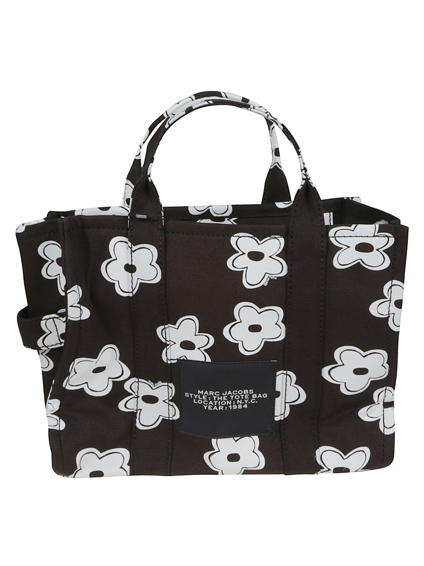 Shop Marc Jacobs Medium Floral Canvas Tote With Zip Closure