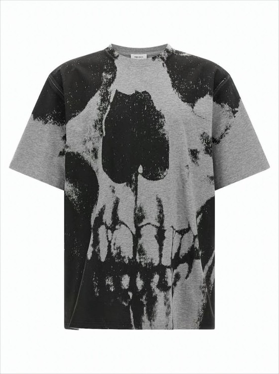Alexander Mcqueen Graphic Skull Print Short-Sleeve T-Shirt Alexander Mcqueen Graphic Skull Print Short-Sleeve T-Shirt