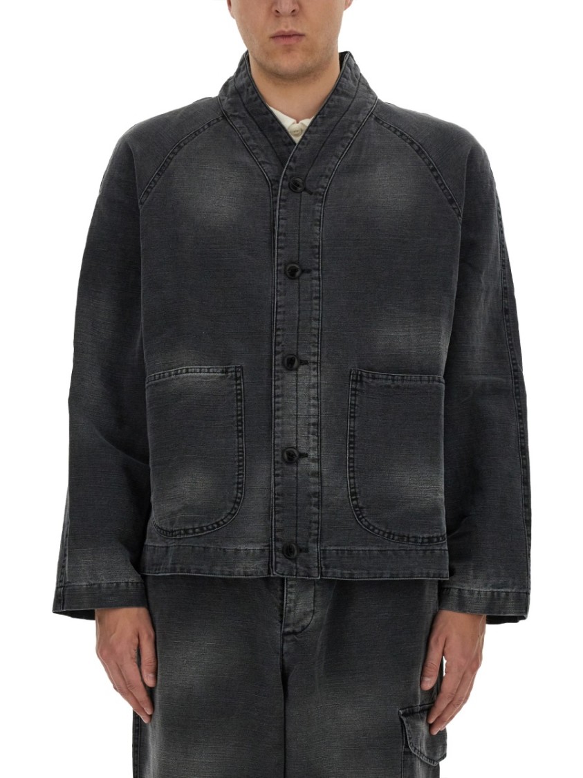 Shop Ymc You Must Create Ymc "erkin" Jacket In Black