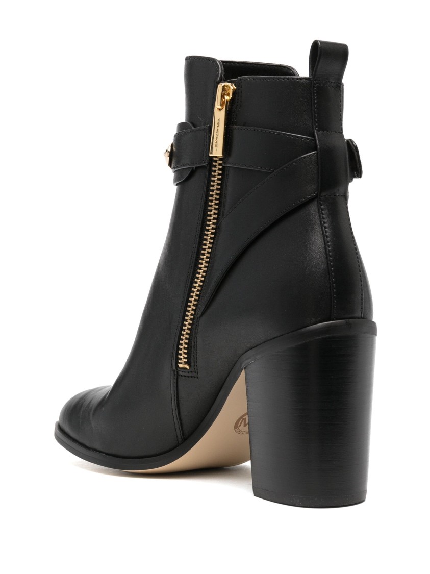 Michael Kors Darcy Heeled Bootie In Black