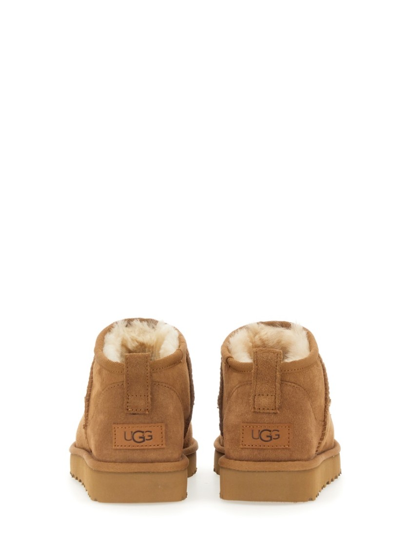 Ugg Boot Classic Ultra Mini In Brown