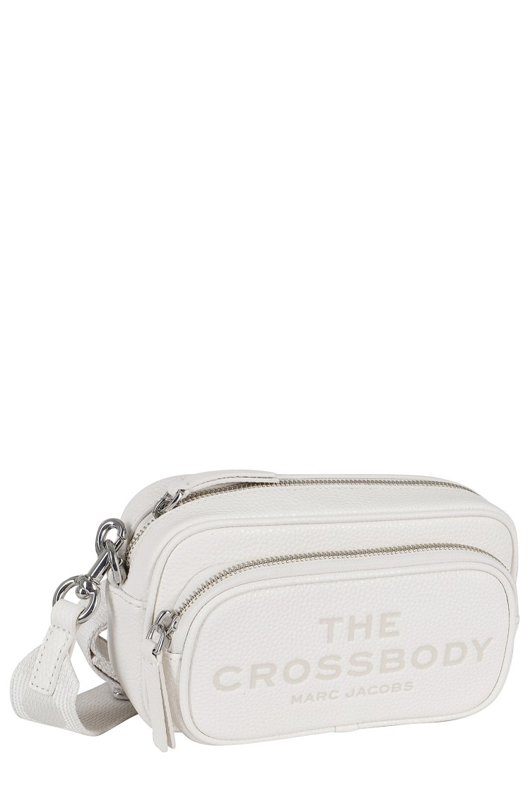Marc Jacobs The Adjustable Textured Crossbody Bag In White