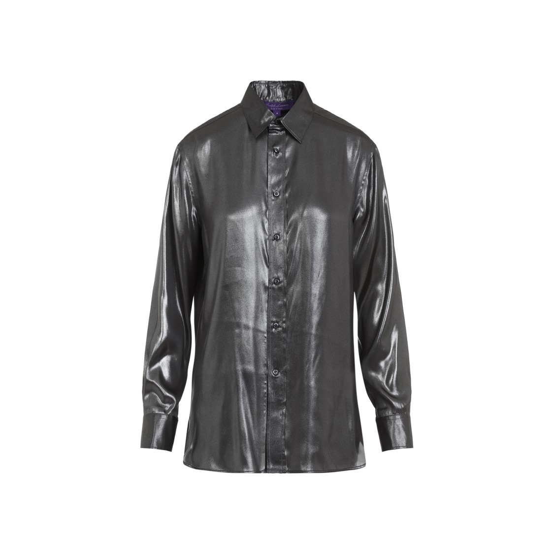 Polo Ralph Lauren Shirt With Structured Collar In Grey